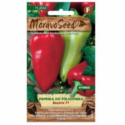 Paprika zeleninová BEATRIX F1 fóliák (MS) MoravoSeed