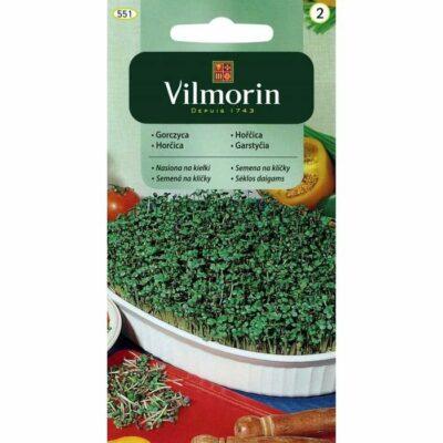 Hořčice semena na klíčky Vilmorin