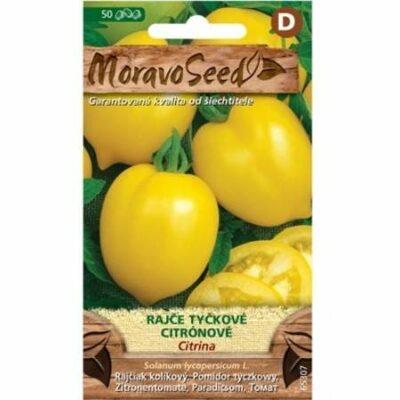 Rajče tyčkové CITRINA citronové (MS) MoravoSeed