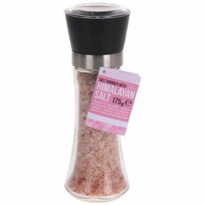 Mlýnek s růžovou himalájskou solí skleněná lahev 175g Koopman