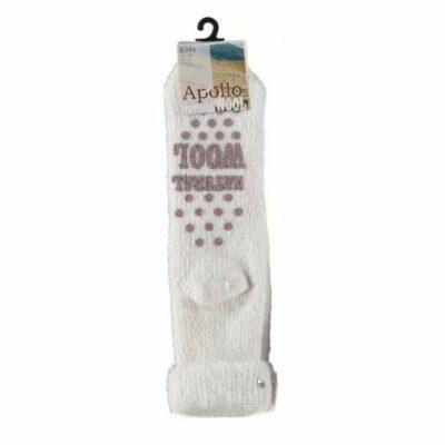 Ponožky dětské bílé vel.31-34 vlna Angro