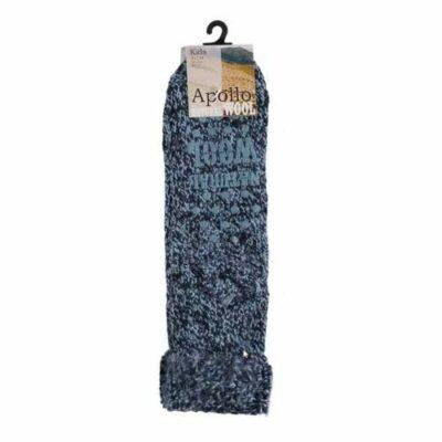 Ponožky dětské tmavě modré vel.27-30 vlna Angro