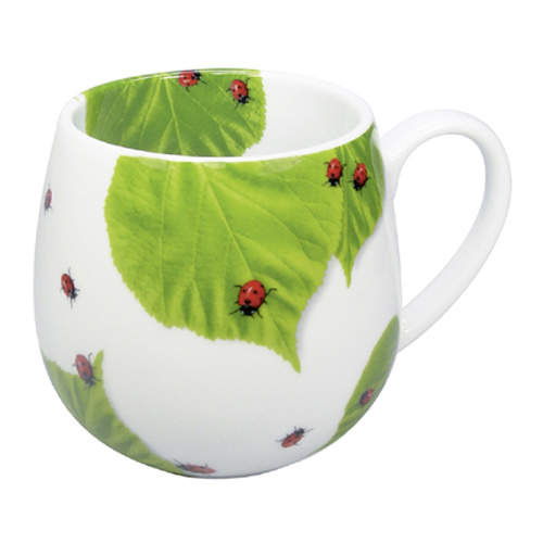 Hrnek LADYBIRD ON LEAVES porcelán 420ml Mug shop