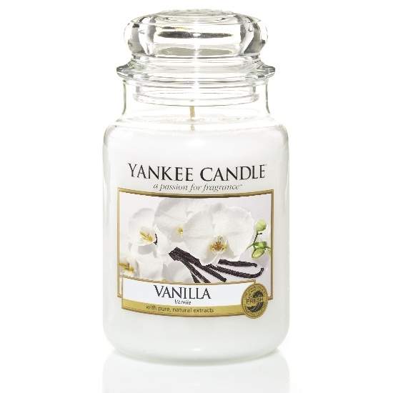 Svíčka YANKEE CANDLE 623g Vanilla Yankee Candle