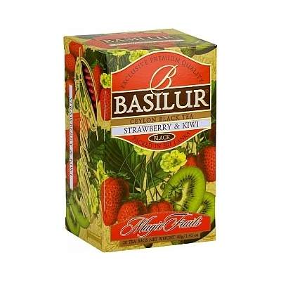 Čaj Basilur Magic Strawberry & Kiwi 20x2g Mix Tee