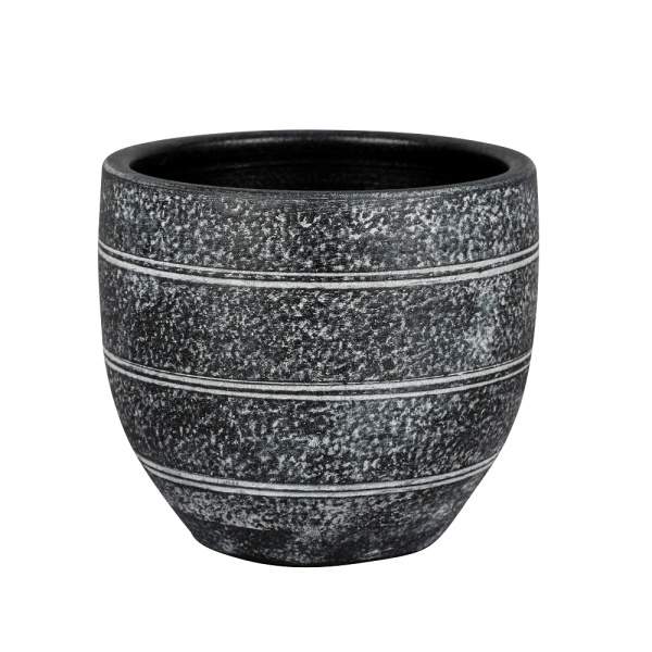 Obal GIRONA 1-01Z keramika černý 16cm NDT
