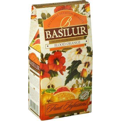 Čaj Basilur Fruit Blood Orange sypaný 100g Mix Tee