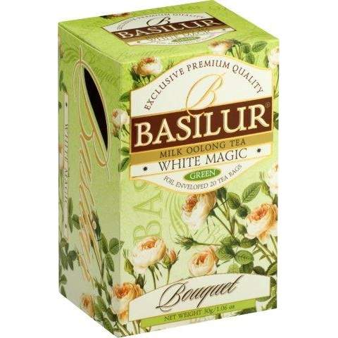 Čaj Basilur Bouquet White Magic v krabičce 20x1
