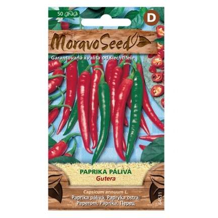 Paprika zeleninová GUTERA chilli červená pálivá (MS) MoravoSeed