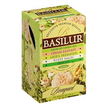 Čaj Basilur Green Bouquet 20x1