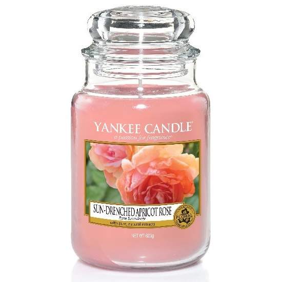Svíčka YANKEE CANDLE 623g Sun-Drenched Apricot Rose Yankee Candle