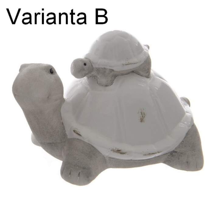 Želva s mládětem keramika mix B Kaemingk