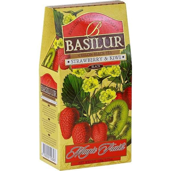 Čaj Basilur Magic Strawberry & Kiwi 100g Mix Tee