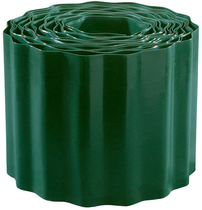 Záhonový obrubník 15cmx9m PVC zelený Conmetall
