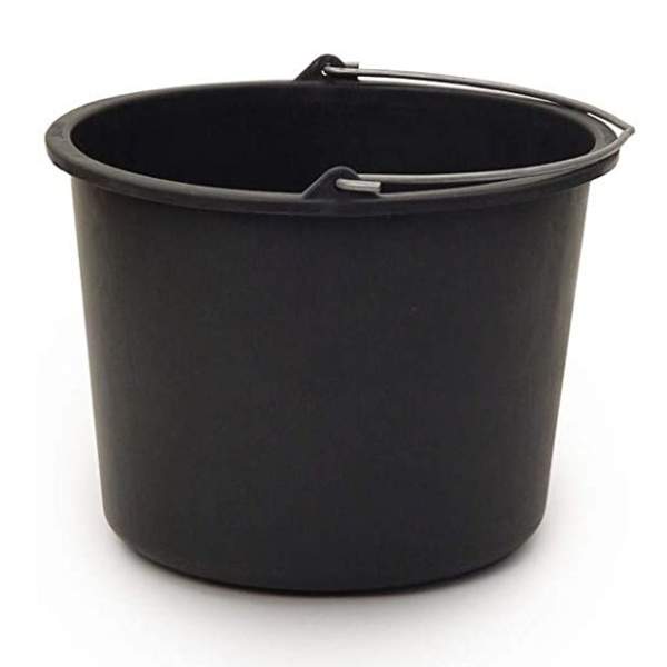 Kbelík plast černá 12l Conmetall