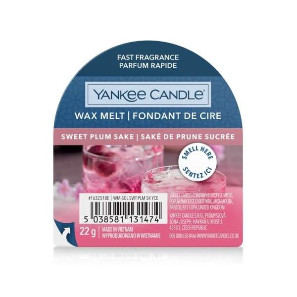 Vosk YANKEE CANDLE 22g Sweet Plum Sake Yankee Candle
