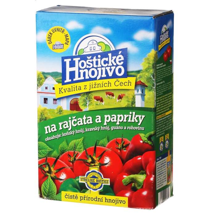 Hoštické hnojivo na rajčata a papriky 1Kg Forestina