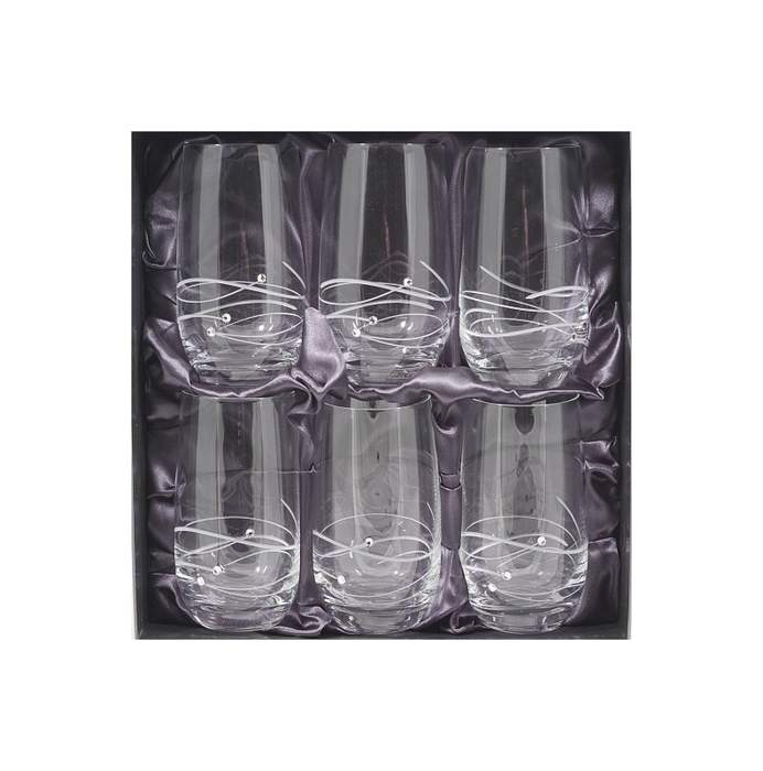Sklenice na vodu vysoká DIAMANTE ESSENCE 6ks sklo Kamensky Glass