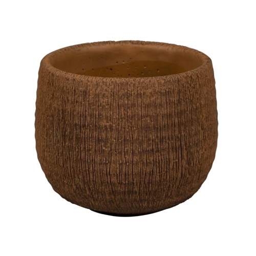 Obal škrábaný FEZ 1-01T keramika terakota 15cm NDT