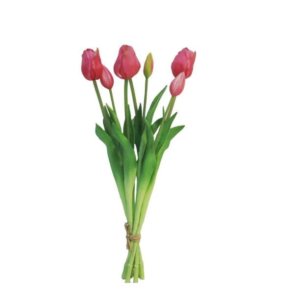 Tulipán SALLY svazek umělý vínová 7ks Nova Nature