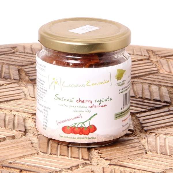 Sušená cherry rajčata v olivovém oleji 190g Barcelo Manufacture