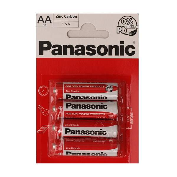 Baterie Panasonic AA Zinc-car