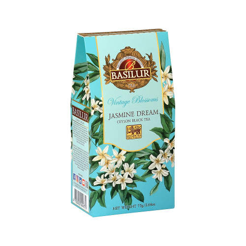 Čaj Basilur Vintage Blossoms Jasmine Dream 75g Mix Tee