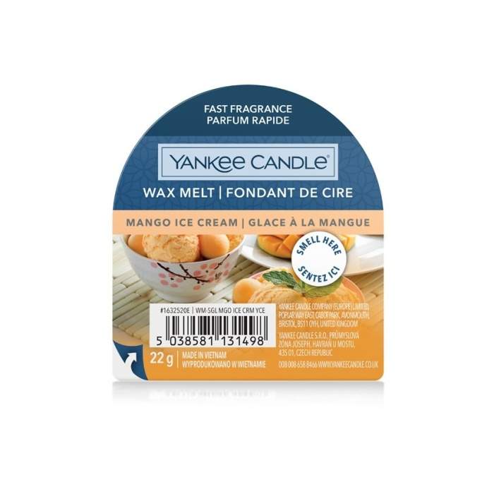 Vosk YANKEE CANDLE 22g Mango Ice Cream Yankee Candle
