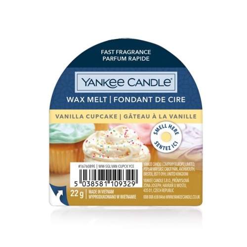 Vosk YANKEE CANDLE 22g Vanilla Cupcake Yankee Candle