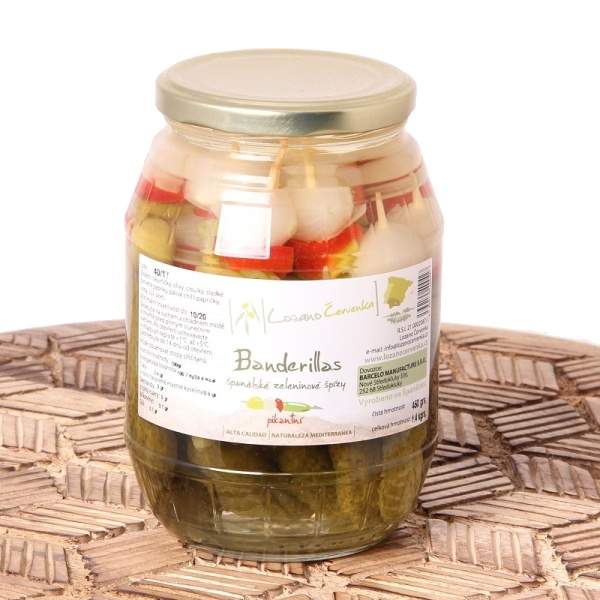 Banderillas - zeleninové špízy 450g Barcelo Manufacture