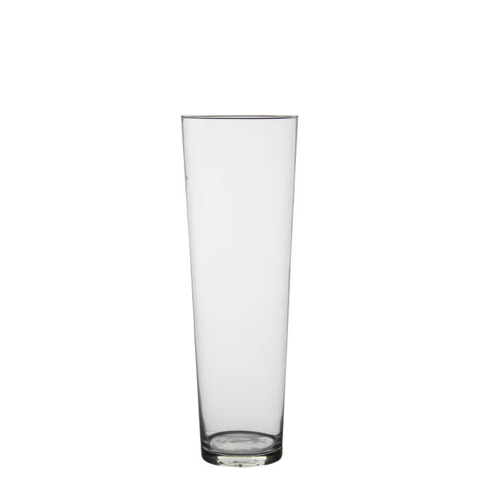 Váza kónická skleněná 15cm Edelman