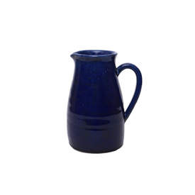 Váza džbán keramika modrá 26cm Hogewoning