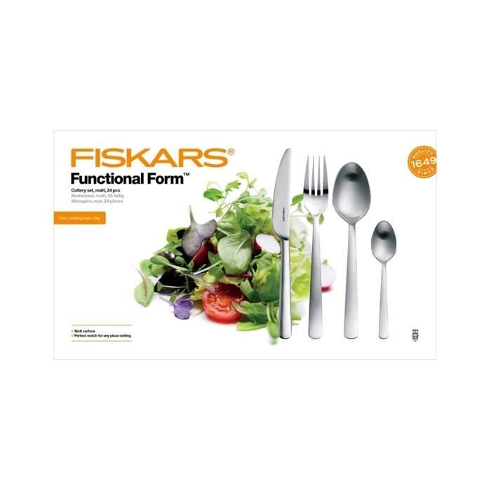 Sada příborů Functional Form Fiskars matné 24ks Fiskars