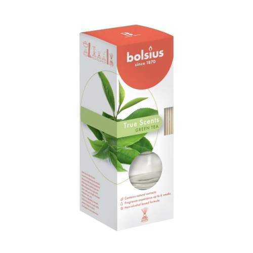 Difuzér vonný BOLSIUS Green Tea 45ml Bolsius