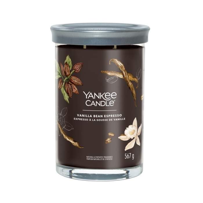 Svíčka YANKEE CANDLE Signature Tumbler 567g Vanilla Bean Espres Yankee Candle