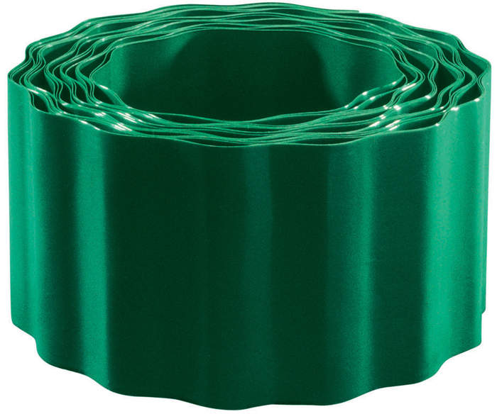 Záhonový obrubník 10cmx9m PVC zelený Conmetall