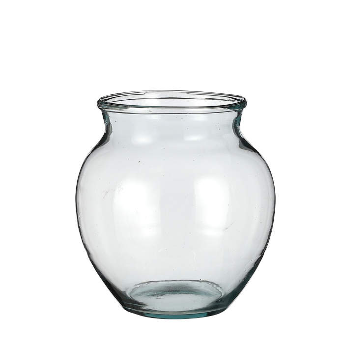 Váza skleněná koule KIRA 19cm Edelman