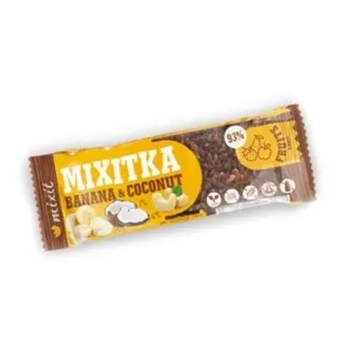 Tyčinka müsli MIXITKA banán + kokos 46g Mixit