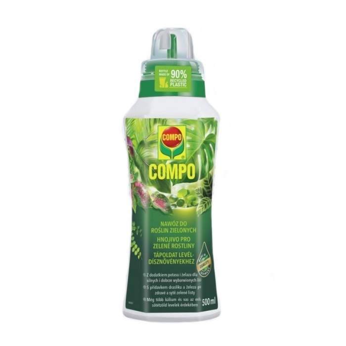 COMPO Hnojivo tekuté pro zelené rostliny a palmy 500ml COMPO
