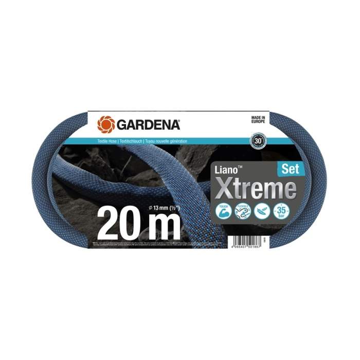 Hadice textilní Liano™ Xtreme 1/2" 20m + postřikovač GARDENA