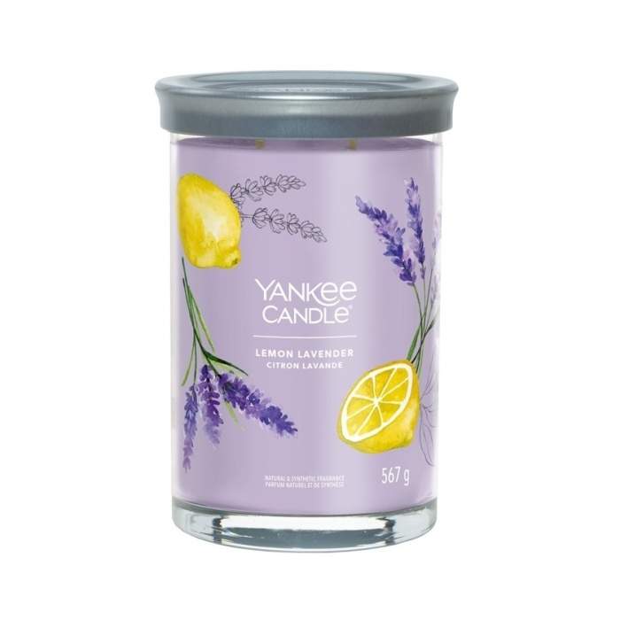 Svíčka YANKEE CANDLE Signature Tumbler 567g Lemon Lavender Yankee Candle