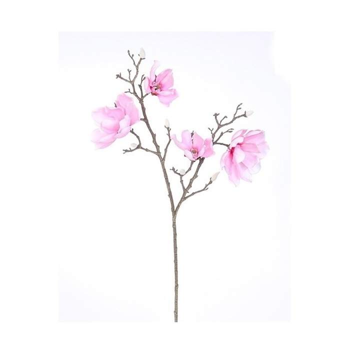 Magnolie větev umělá sv.růžová 86cm Edelman