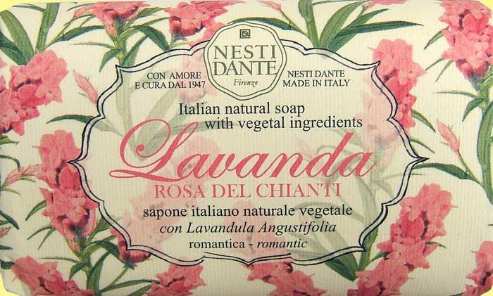 Mýdlo 150g Rosa del Chianti romantické Nesti Dante