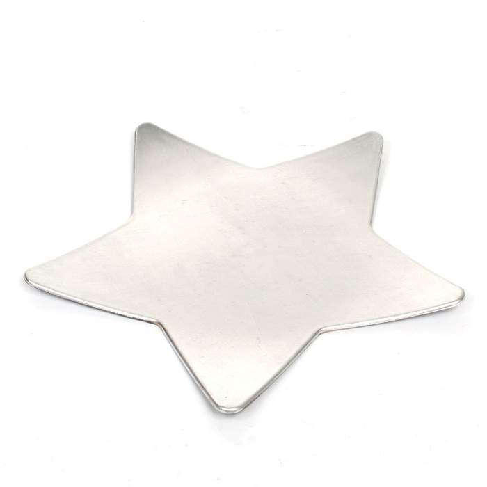 Talíř plastový hvězda MILA 30cm stříbrný Edelman