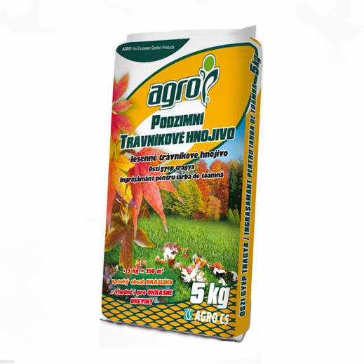 Agro podzimní trávníkové hnojivo 5kg Agro CS