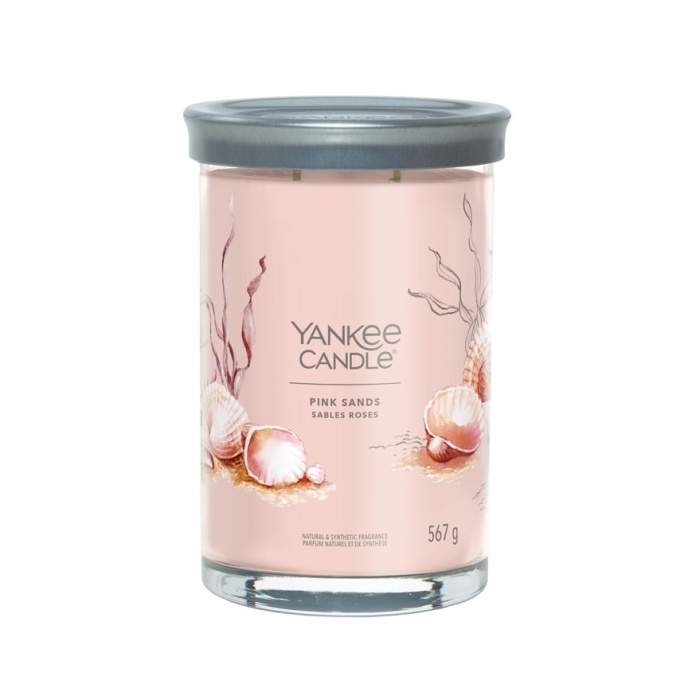 Svíčka YANKEE CANDLE Signature Tumbler 567g Pink Sands Yankee Candle