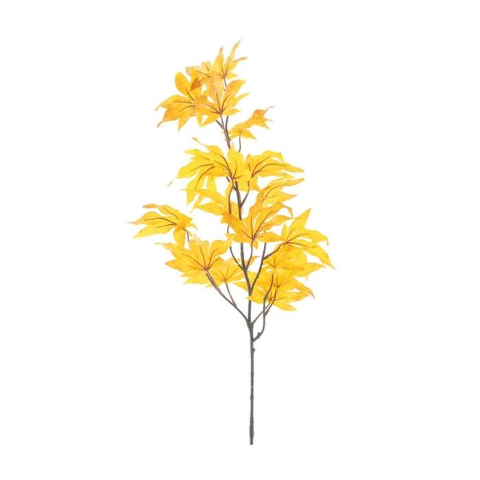 Větev javor podzimní umělý žlutý 74cm Nova Nature