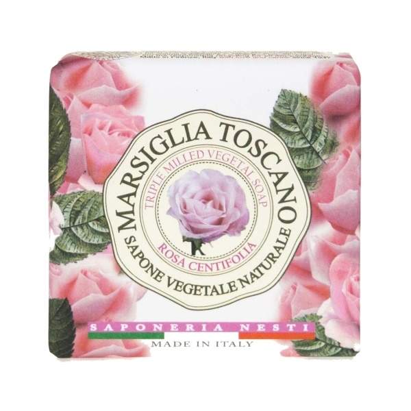 Mýdlo Marsiglia Toscano růže 200g Flower A&F