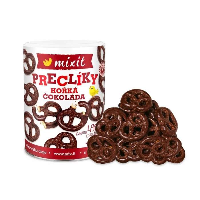 Preclíky Mixit hořká čokoláda 250g Mixit