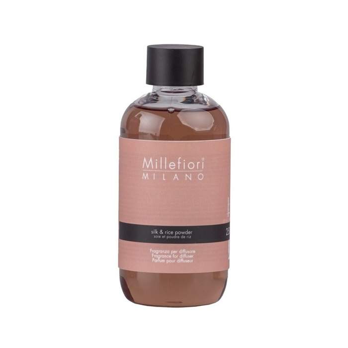 Millefiori Difuzér náplň Silk & Rice Powder 250ml Millefiori Milano